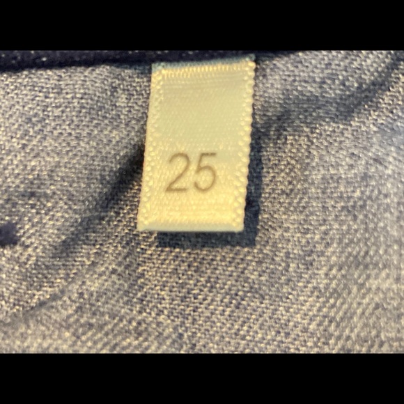 L'Agence Midnight Blue Velvet Crop Jeans - Picture 7 of 8